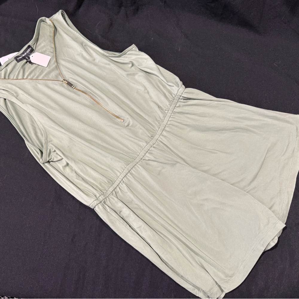 Streetwear Society Sage Green Romper